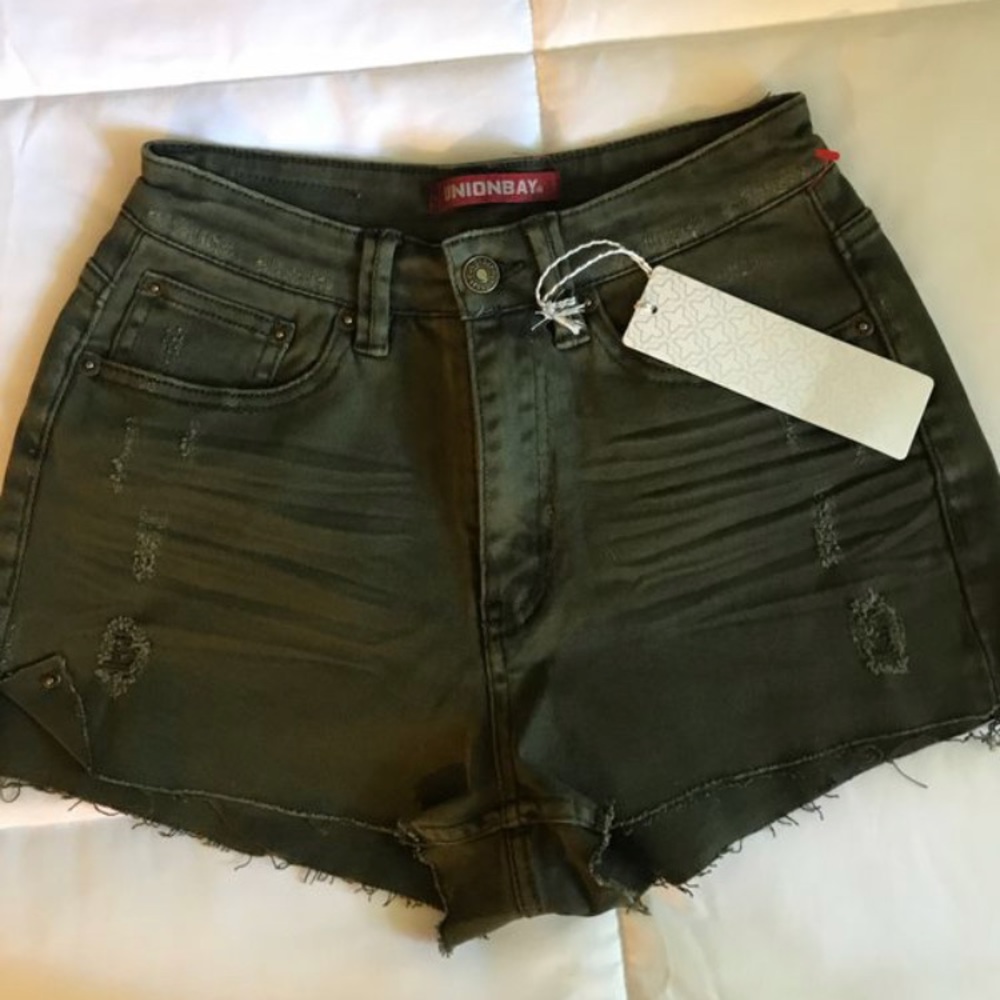 High waisted shorts